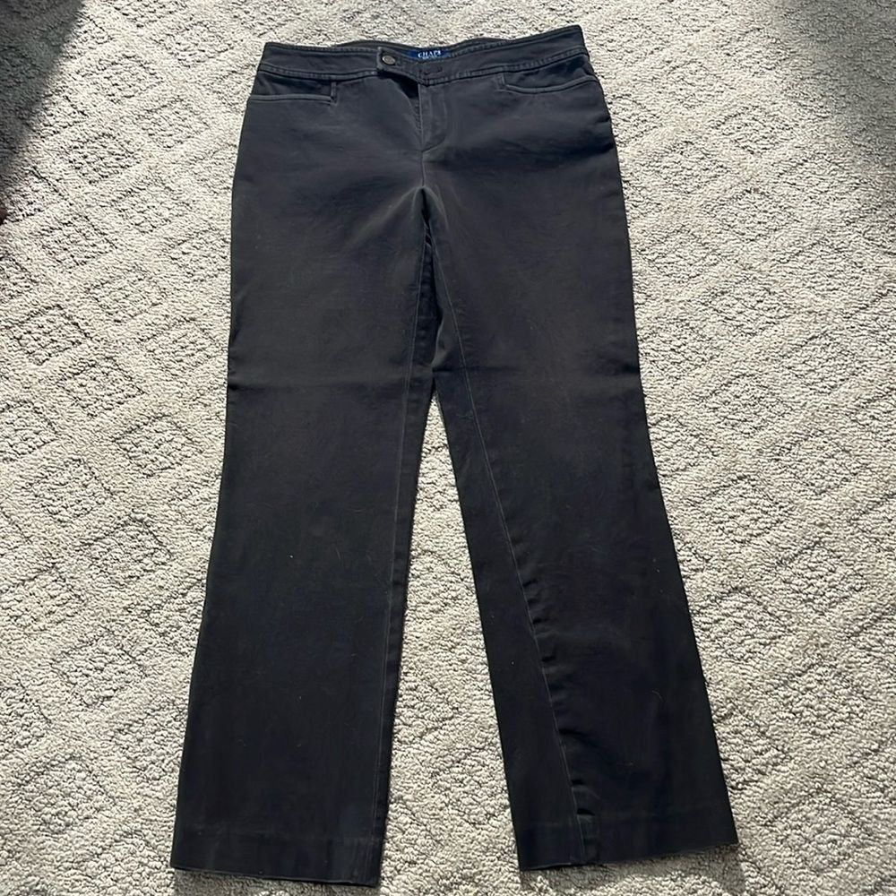 Chaps petites Women’s brown Size 8p Casual pants